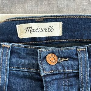 Madewell Dark Blue Skinny Jeans